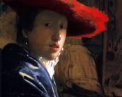 约翰尼斯 维米尔 : Girl with the red hat